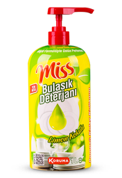 Picture of MİSS DISHWASHING LIQUID 1 Litre  Fresh Lemon 